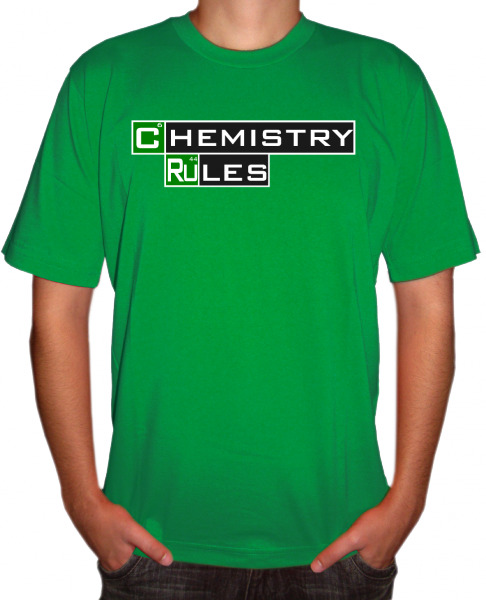 Camiseta Química Chemistry Rules