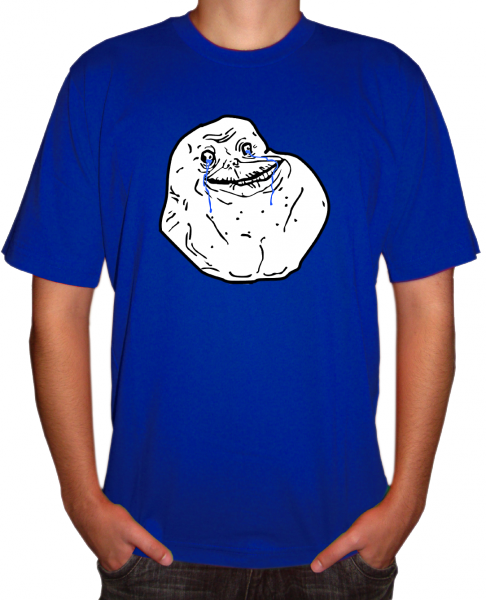 Camiseta Memes Forever Alone