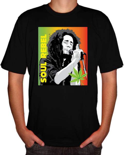 Camiseta Reggae Soul Rebel