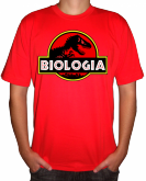 Camiseta Biologia Jurassic Park