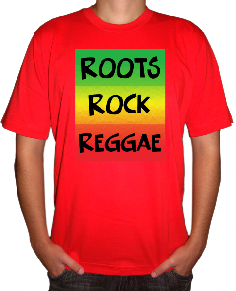 Camiseta Reggae Roots, Rock, Reggae